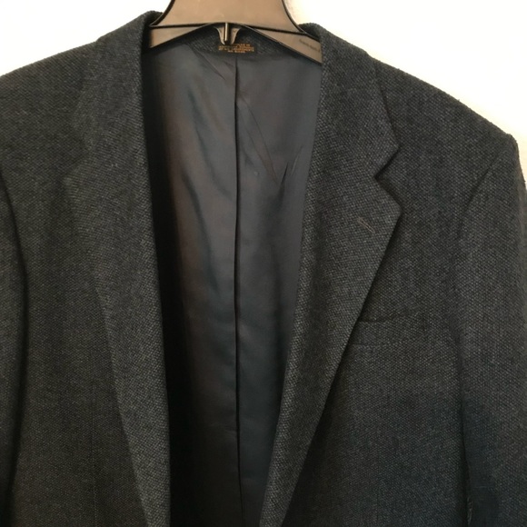 🇺🇸ALS🇺🇸 EUC Gray Twill Suit Jacket Size 46L - Picture 6 of 8